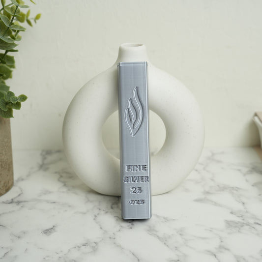 Silver Bar Mezuzah Case