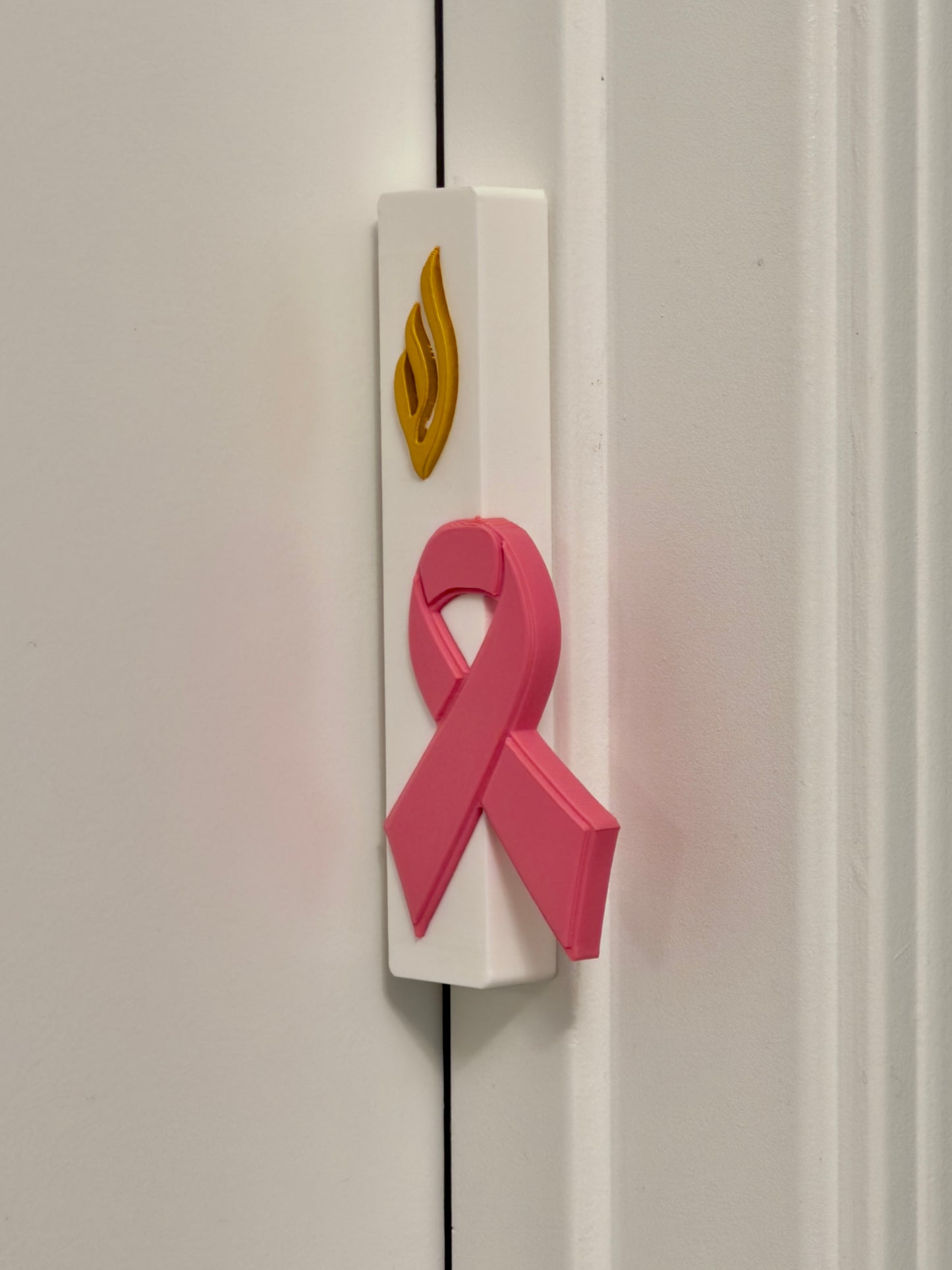 Breast Cancer Awareness Mezuzah Case