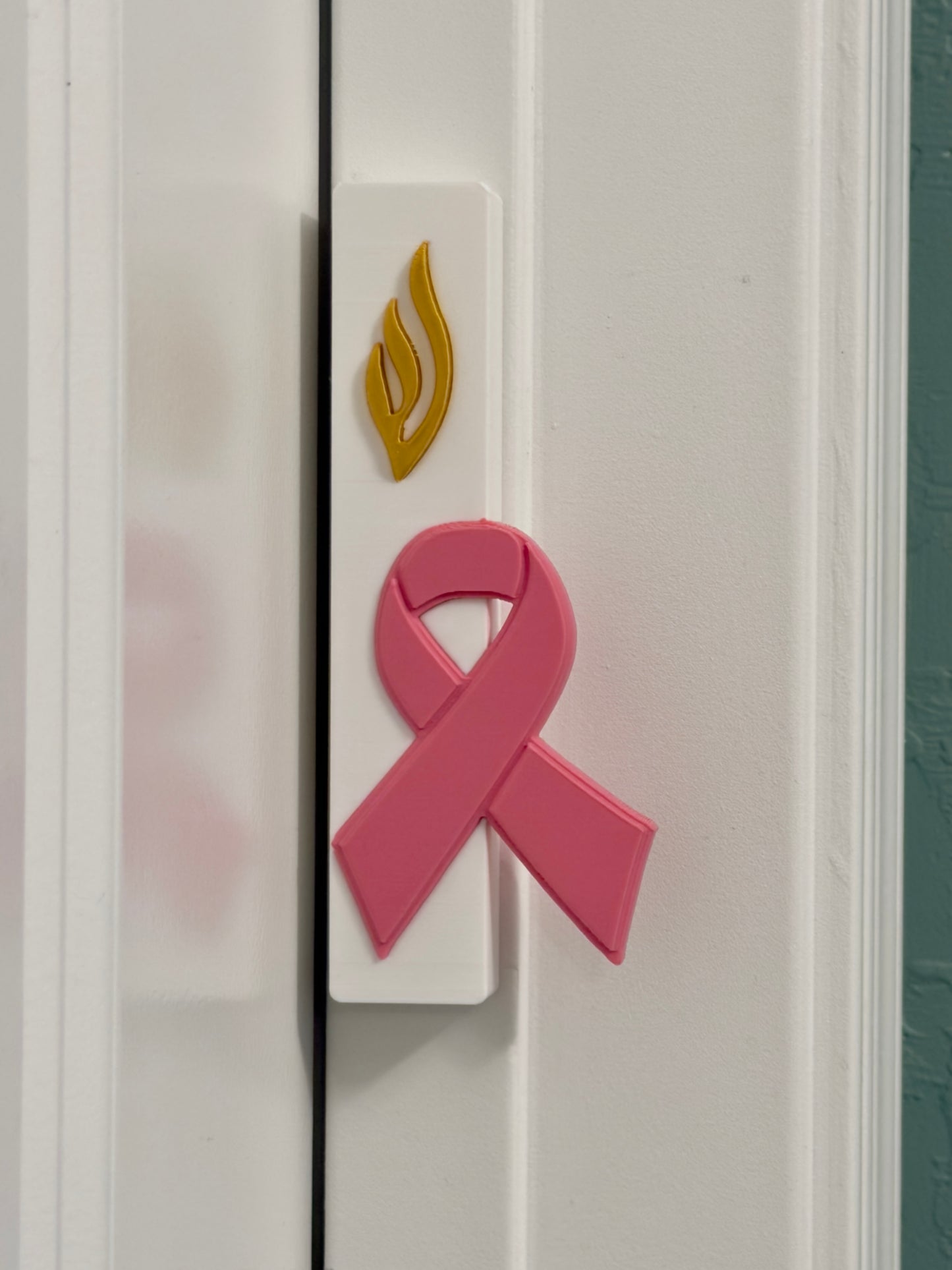 Breast Cancer Awareness Mezuzah Case