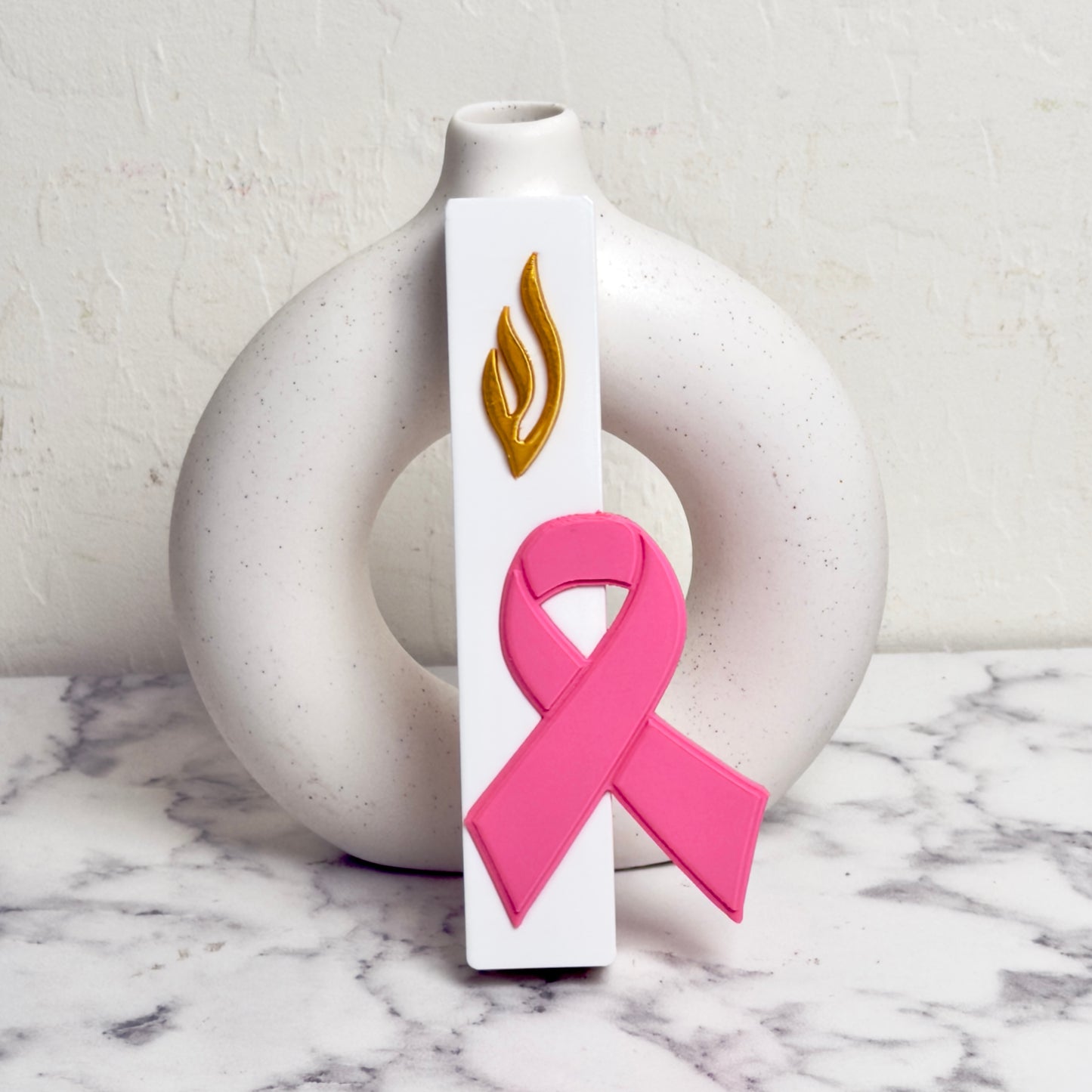 Breast Cancer Awareness Mezuzah Case