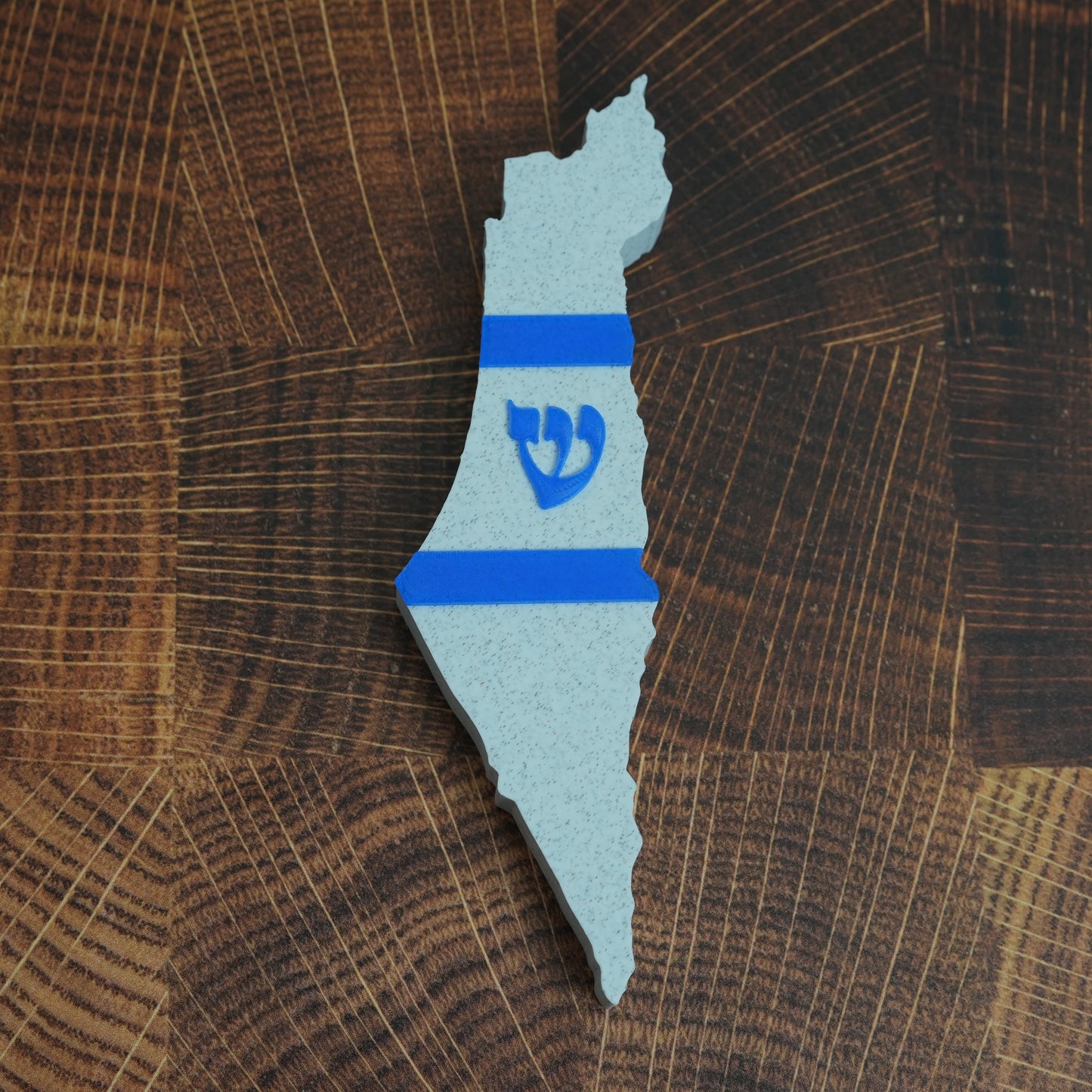 Map of Israel Mezuzah Case