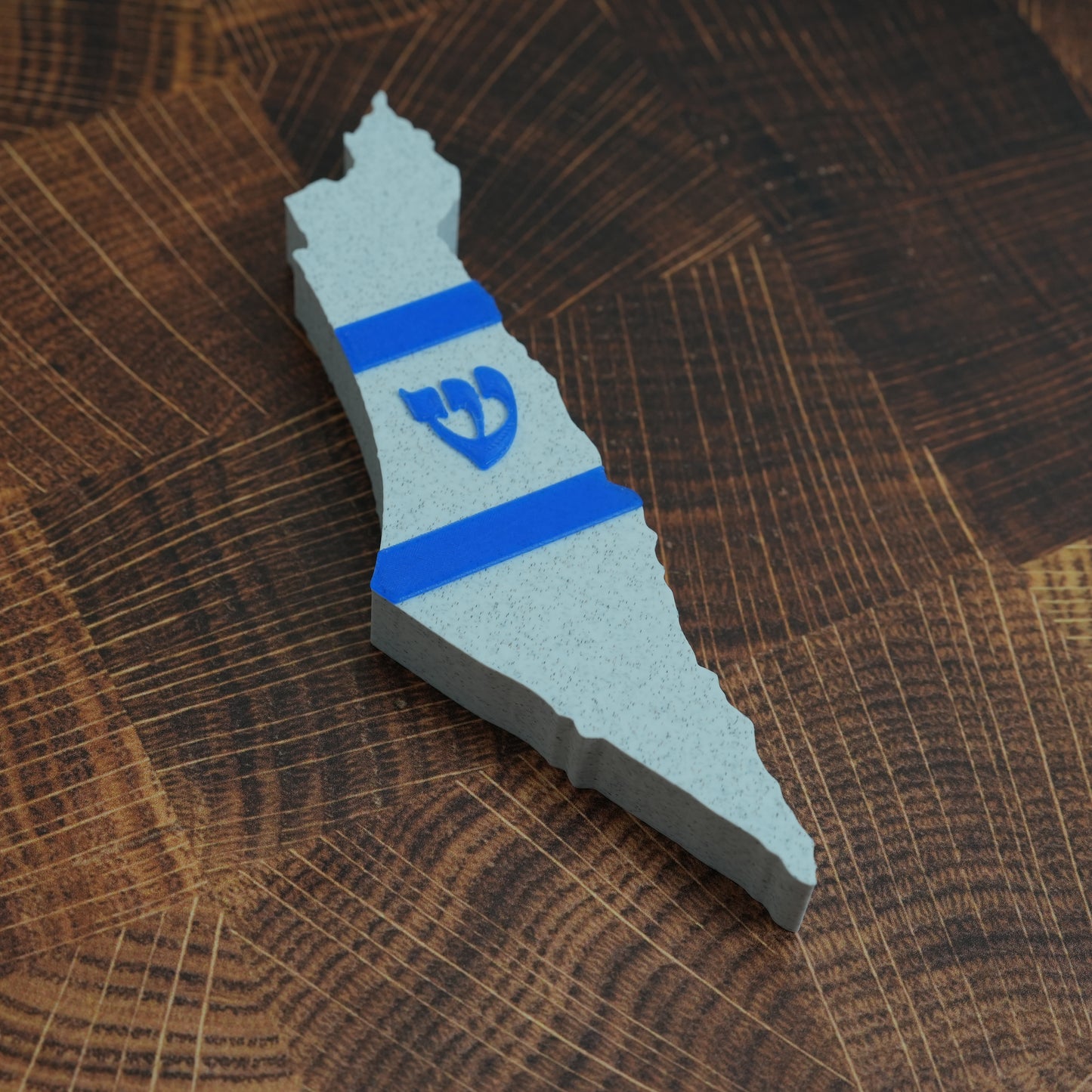 Map of Israel Mezuzah Case