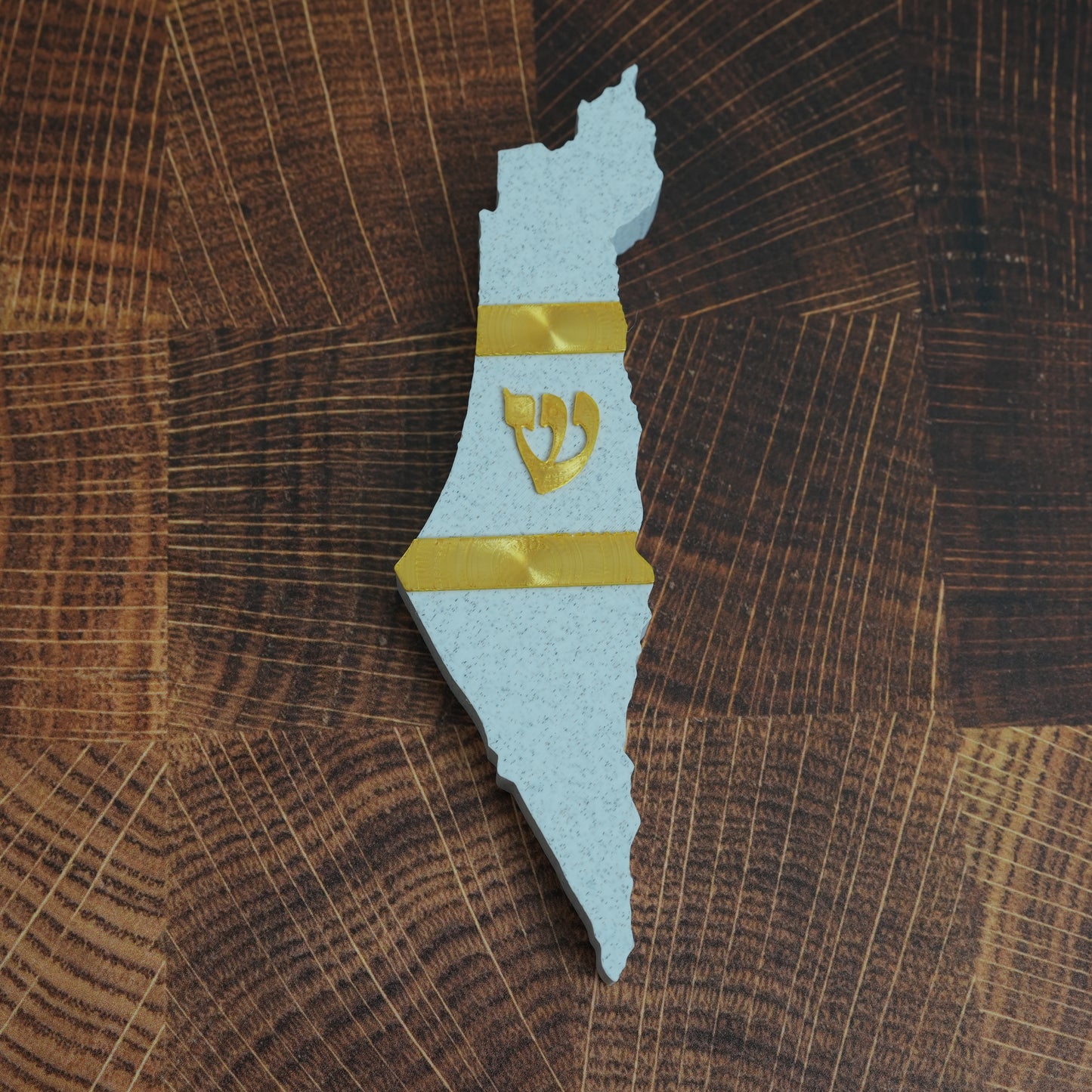 Map of Israel Mezuzah Case