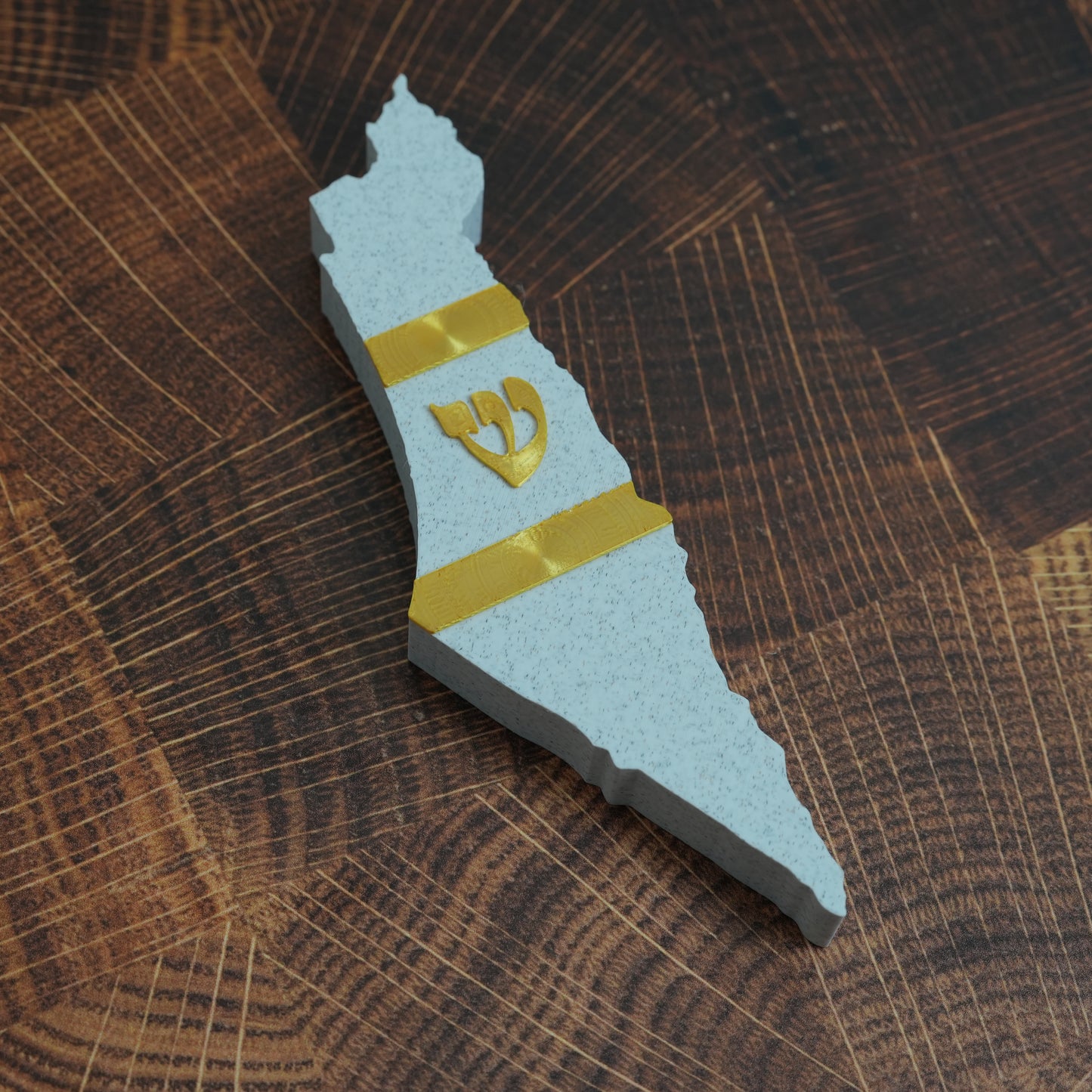 Map of Israel Mezuzah Case