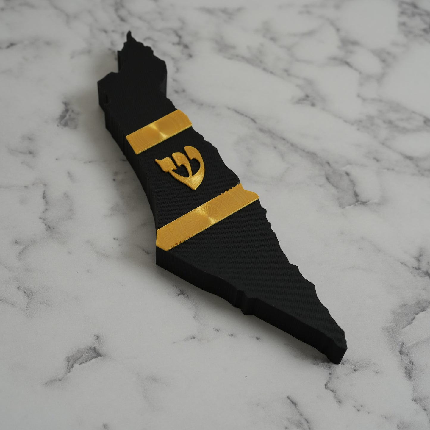 Map of Israel Mezuzah Case