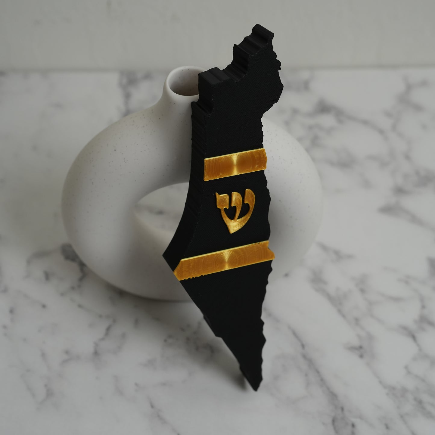 Map of Israel Mezuzah Case