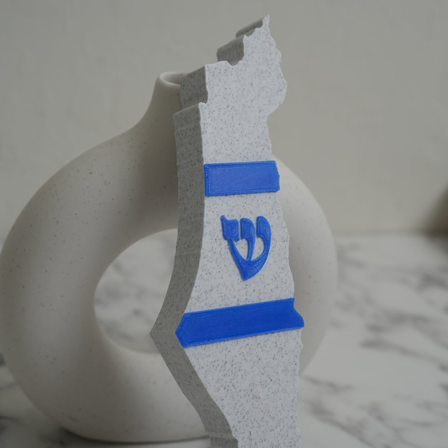 Map of Israel Mezuzah Case