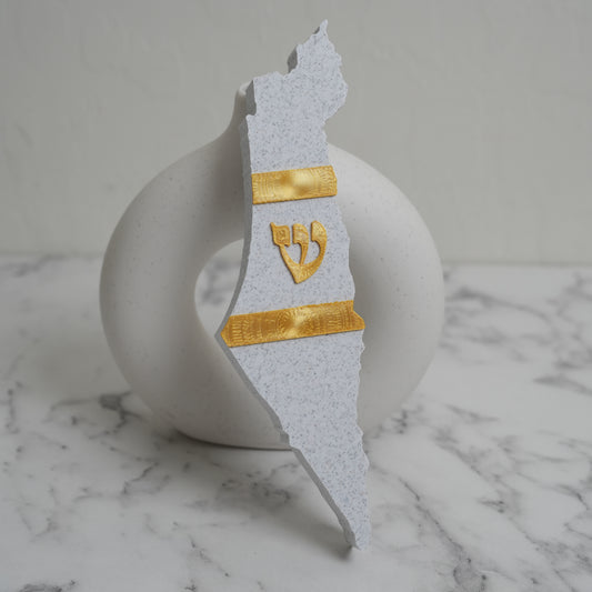 Map of Israel Mezuzah Case