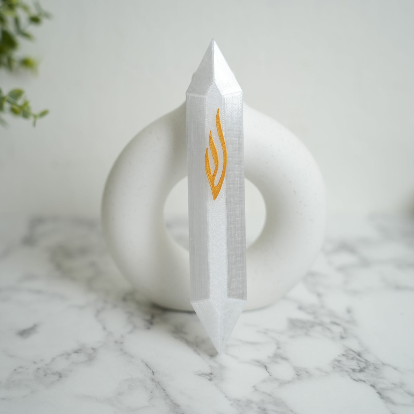 Crystal Mezuzah Case