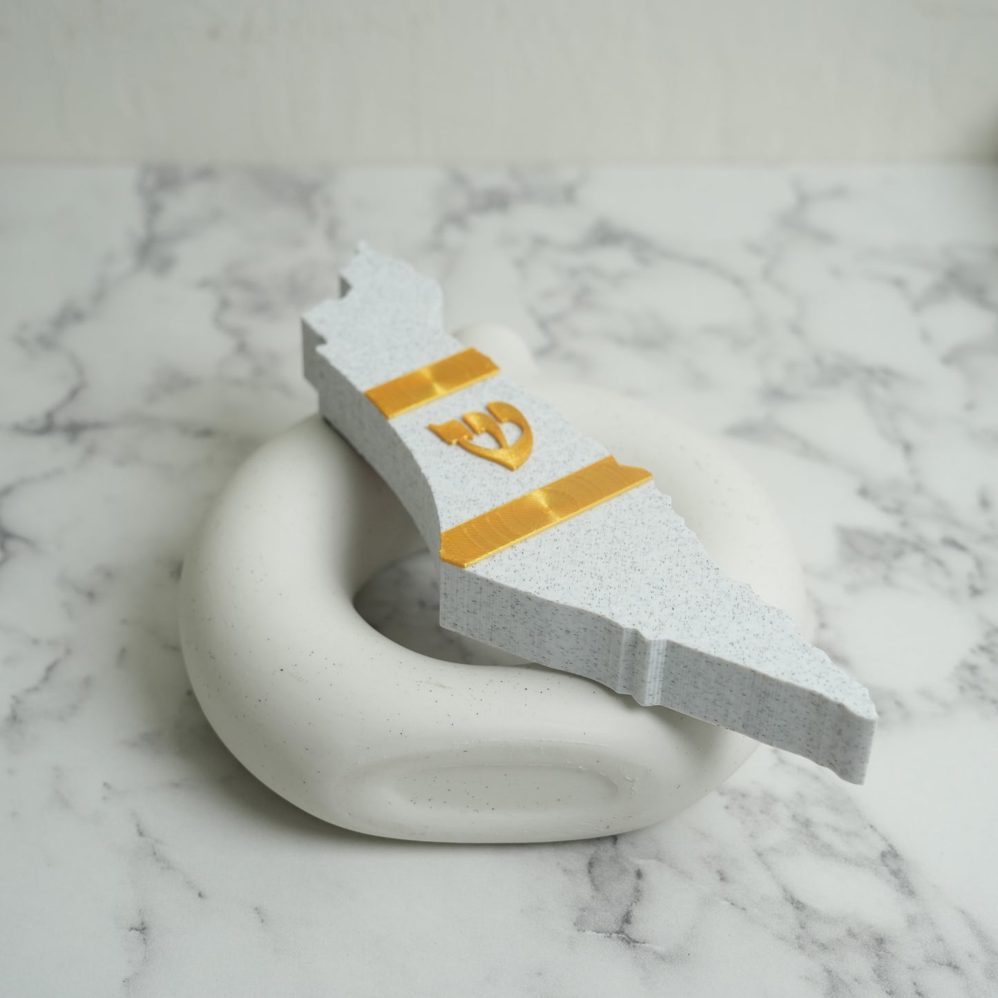 Map of Israel Mezuzah Case