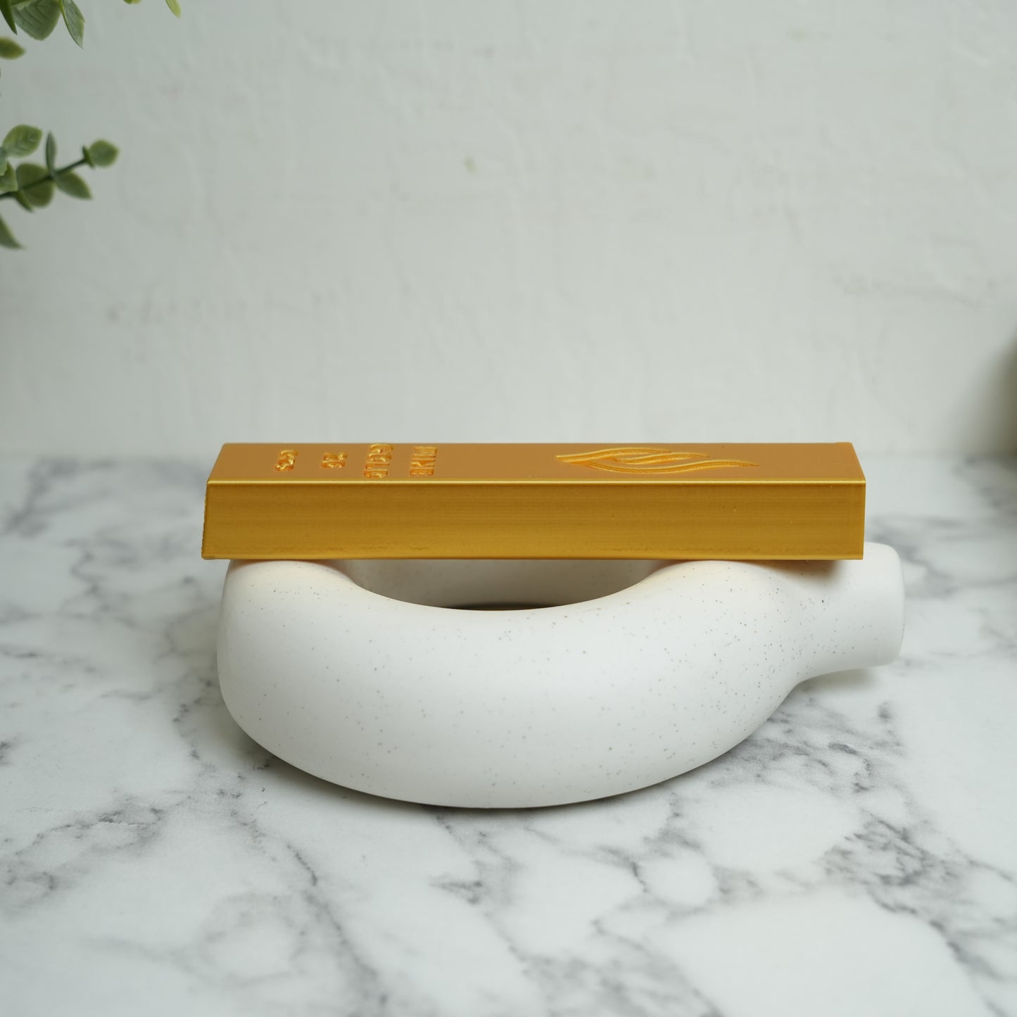 Gold Bar Mezuzah Case