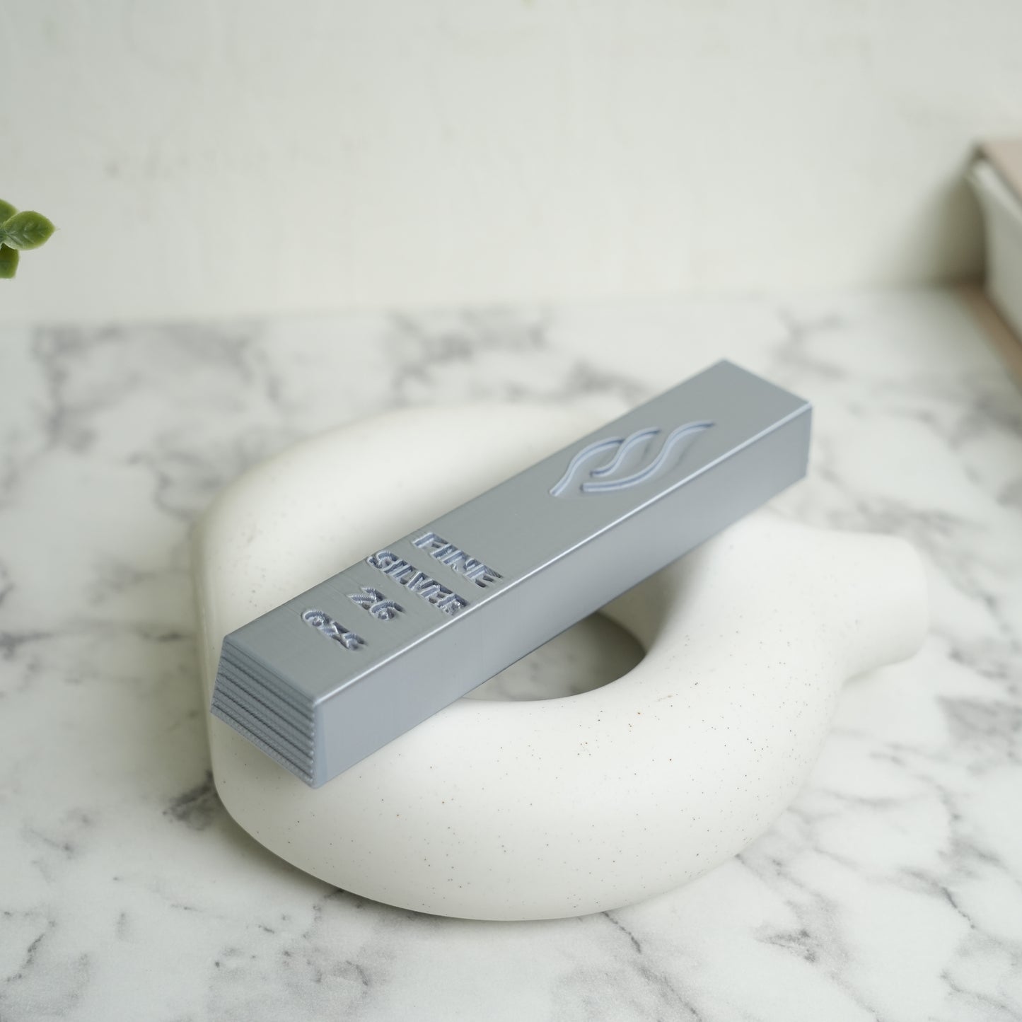 Silver Bar Mezuzah Case