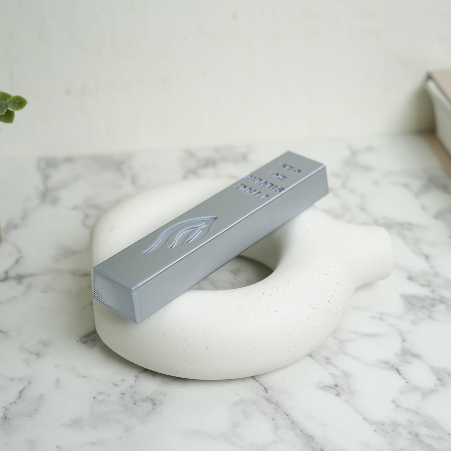 Silver Bar Mezuzah Case