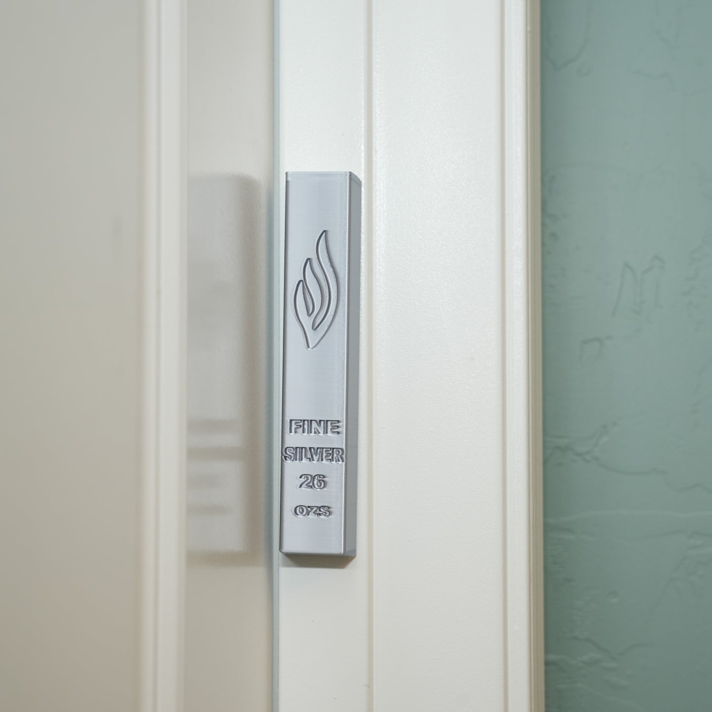 Silver Bar Mezuzah Case