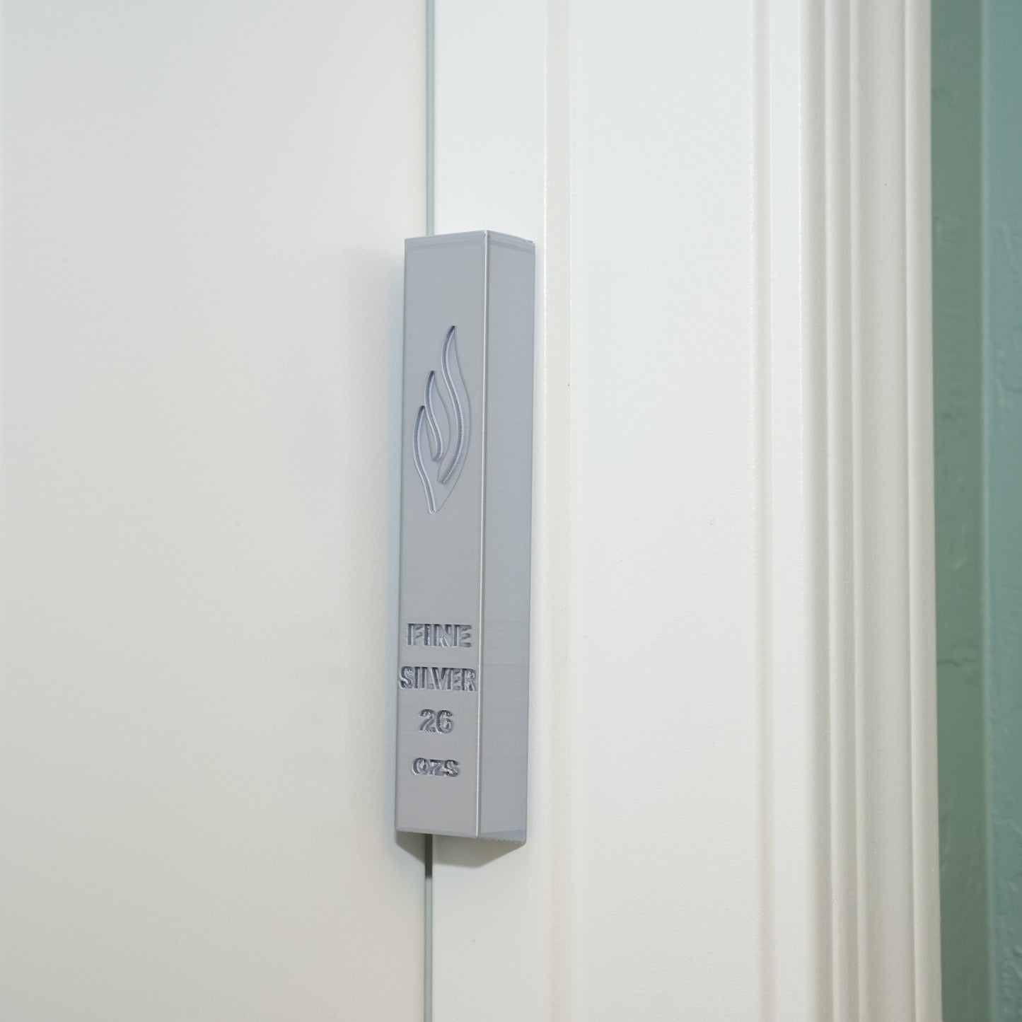 Silver Bar Mezuzah Case