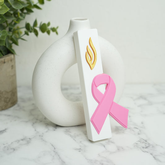 Breast Cancer Awareness Mezuzah Case