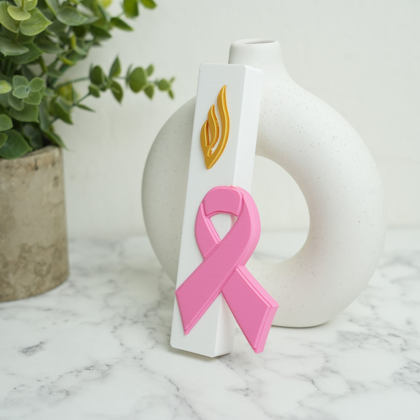 Breast Cancer Awareness Mezuzah Case