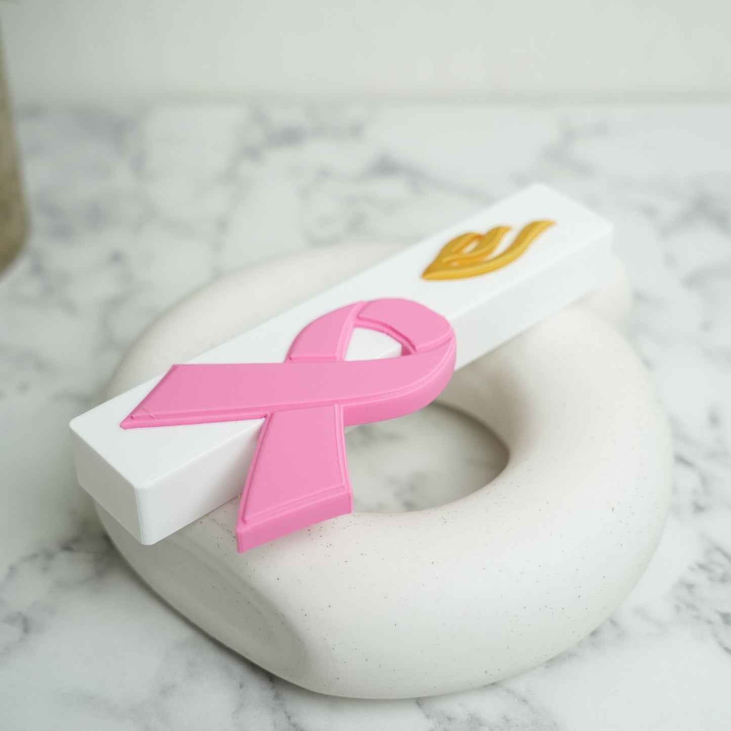 Breast Cancer Awareness Mezuzah Case